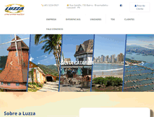 Tablet Screenshot of luzzaencomendas.com.br